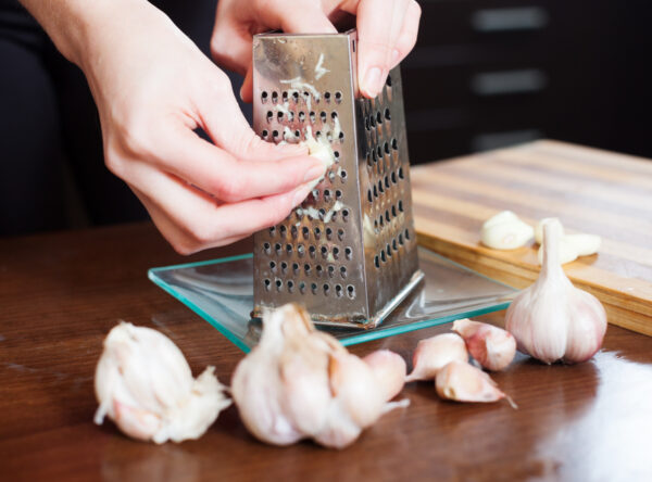 Stainless Steel Garlic Press